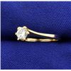 Image 2 : .4 ct Diamond Solitaire Ring