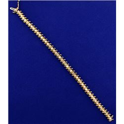 4ct TW Diamond Tennis Bracelet