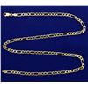 Image 1 : 18 Inch Figaro Style Neck Chain