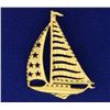 Sailboat Pendant