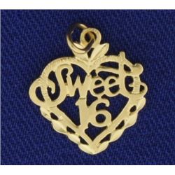 "Sweet 16" Pendant/Charm