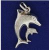 Mother Child Dolphin Pendant