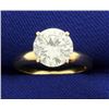 2 Carat Diamond Solitaire Engagement Ring