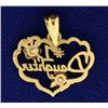 Image 2 : 14k Gold #1 Daughter Pendant