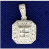 Image 1 : 1/2ct TW Diamond Pendant
