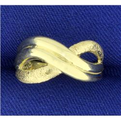 Infinity Design 14k Gold Ring