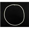 Image 1 : 18 Inch Long 14K White Gold Chain