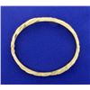 Image 2 : 14K Hinged Bangle Bracelet