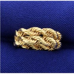 Double Rope Style Ring