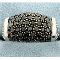 2ct TW Black and White Diamond Ring