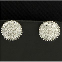 2 ct TW Diamond Earrings