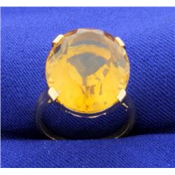 16ct Citrine Ring