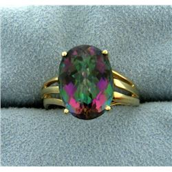 6 ct Mystic Topaz Ring