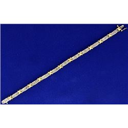 2ct TW Diamond Tennis Bracelet