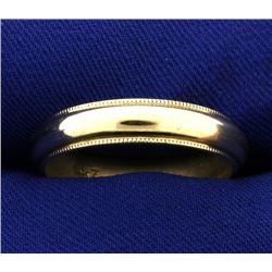 Men's 5mm Wedding Band Ring