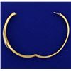Image 2 : Italian Made 3/4ct TW Diamond Bangle Bracelet