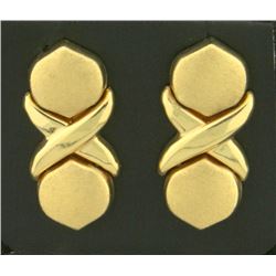 X/O Dangle Designer Earrings