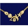 Image 2 : Nautical Sealife Bracelet and Necklace Set