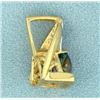 Image 2 : Mystic Topaz and Diamond Pendant