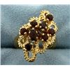 Image 1 : Vintage Garnet Gold Ring