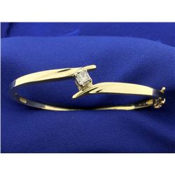 1/4 ct Diamond Bangle Bracelet