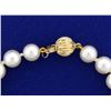 Image 2 : Vintage Akoya Pearl Bracelet with Gold Clasp