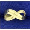 Image 1 : Infinity Design 14k Gold Ring
