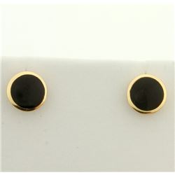 Onyx Stud Earrings