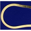 Image 2 : 18 Inch Herringbone Necklace in 14k Gold