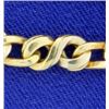 Image 2 : 14K White & Yellow Gold Link Bracelet
