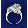 Image 3 : 3 1/2 ct TW Diamond Ring in Platinum