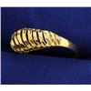 Image 2 : Vintage Dome Style Ring in 14k Gold