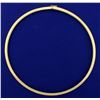 Image 1 : Italian Made 16 Inch Omega Necklace