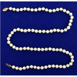 Vintage Pearl Necklace