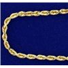 Image 2 : 18 Inch Rope Style Neck Chain