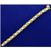 Image 1 : 18k Gold and Akoya Pearl Designer Bracelet