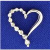 Image 1 : Diamond Heart Pendant