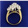 Image 3 : 2ct TW Diamond Cocktail Statement Ring