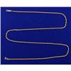 Image 1 : 21 1/2 inch 14k Rope Style Neck Chain