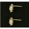 Image 2 : Diamond Baguette and Round Diamond Earrings