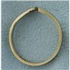 Image 3 : Abstract Modern Design Stacking Ring in 14k Yellow Gold