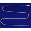 Image 1 : 18 1/2 Inch Box Style Neck Chain in 14k Gold