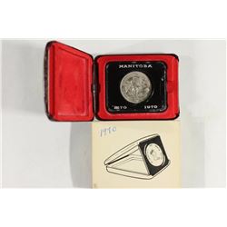 1970 CANADA MANITOBA DOLLAR UNC