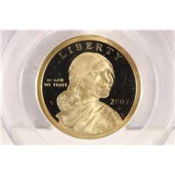 2007-S SACAGAWEA DOLLAR PCGS PR69 DCAM