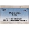 Image 3 : 1965 SMS 40% SILVER JOHN F. KENNEDY HALF PCGS SP66