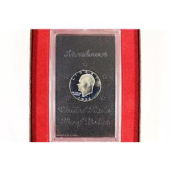 1972-S IKE SILVER DOLLAR PROOF (BROWN PACK)
