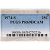 Image 3 : 1974-S WASHINGTON QUARTER PCGS PR69 DCAM