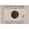 Image 3 : 306-450 A.D. ANCIENT COIN OF THE ROMAN EMPIRE