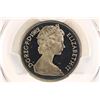 Image 2 : 1982 GREAT BRITAIN 10 PENCE PCGS PR68 DCAM