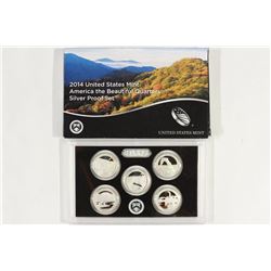 2014 SILVER US AMERICA THE BEAUTIFUL QUARTERS